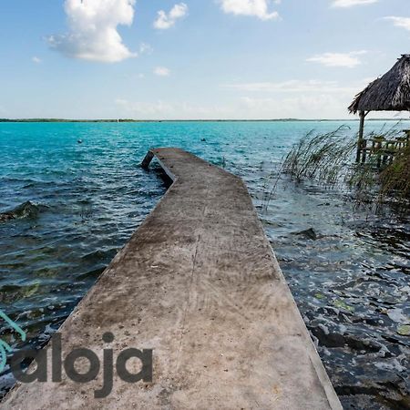 Villa Xtohil With Private Access To The Magic 7 Colors Lagoon Bacalar Exterior foto